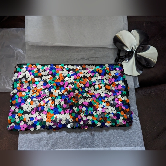 Vintage MAC sequin clutch - Picture 3 of 4